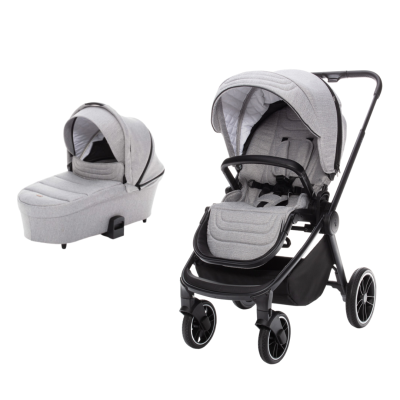 ZOPA - Carucior 2 in 1 Move Silver Grey/Black BSAFE40988SET