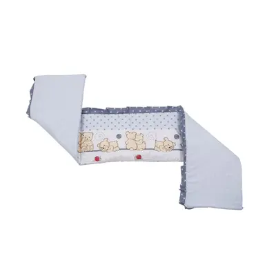 Aparatoare Laterala MyKids Teddy Friends Gri M2 140x70 00009100