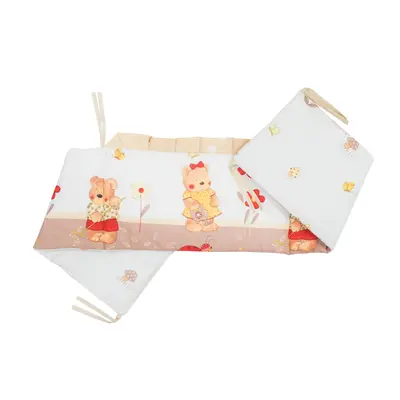 Aparatoare Laterala MyKids Teddy Gradina Maro 120x60 00003818