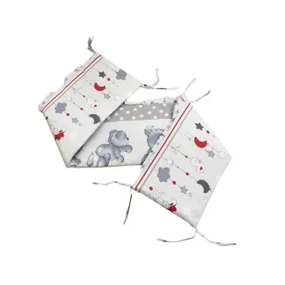 Aparatoare Laterala MyKids Teddy Hug Gri M2 120x60 00070137