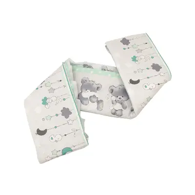 Aparatoare Laterala MyKids Teddy Hug Turquoise M2 140x70 00009815