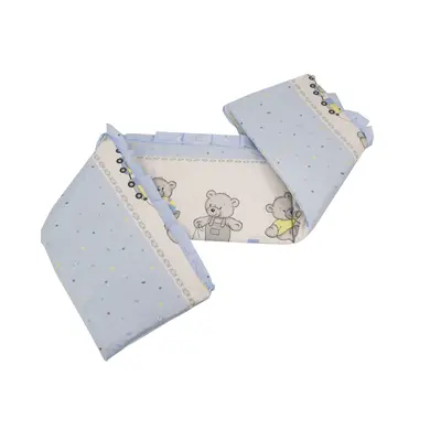 Aparatoare Laterala MyKids Teddy Toys Blue M1 140x70 00008201