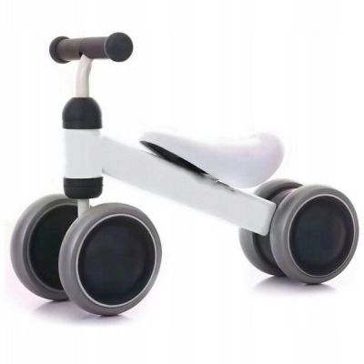 Bicicleta fara pedale ecotoys jm-118 - alb edeedijm-118white