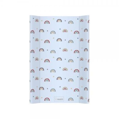 Saltea de infasat bebe cu intaritura 70x47,5 Rainbow Blue 403 00081630