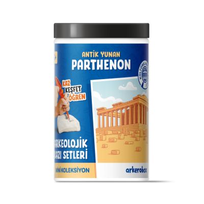 Arkerobox - Mini set arheologic educational si puzzle 3D, Grecia antica, Parthenon JEMARK2599