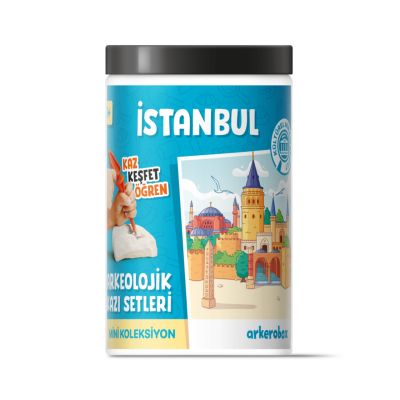 Arkerobox - Mini set arheologic educational si puzzle 3D, Istanbul JEMARK2544