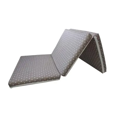 Saltea Pliabila Spuma Poliuretanica 120x60x5 cm - Buline Bej 00086686