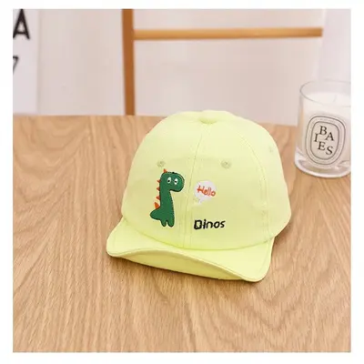 Sapca galbena cu cozoroc moale - Hello Dinos MBQM04-6