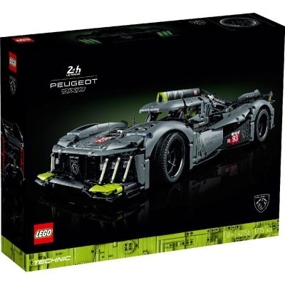 LEGO TECHNIC PEUGEOT 9X8 24H HYBRID HYPERCAR 42156 VIVLEGO42156