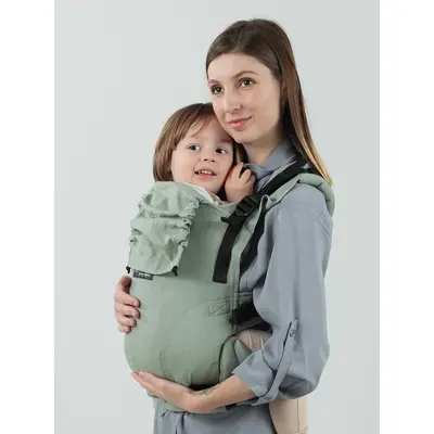 Marsupiu isara the one sage green linen