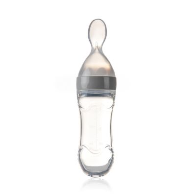 Lingurita cu rezervor pentru bebelusi, BabyJem, cu capac protectie, 90 ml (Culoare: Roz) JEMbj_8063