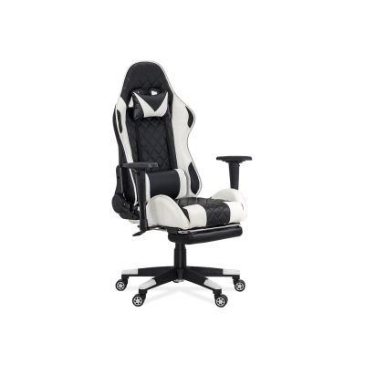 Scaun de birou off 307, gaming, spatar rabatabil, cotiere reglabile, mecanism de balans, 110 kg drm10110