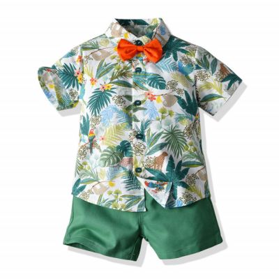 Costum elegant pentru baietei - Happy Jungle AM202303265-de4