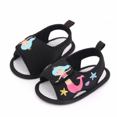 Sandalute negre pentru fetite - Sirena MDD2534-4-p8