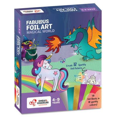 Arta cu folii de transfer - taramul magic