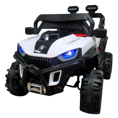 Masinuta electrica cu telecomanda si functie de balansare buggy x8n, varsta 1-5 ani, putere 70w, roti plastic, r-sport - alb edeedi999alb