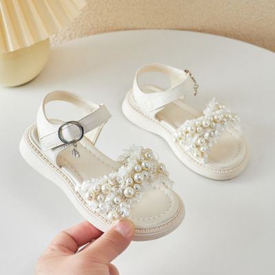 Sandale ivoire cu perlute - Anabella LIZY5508-2-de10