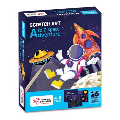Set creativ de razuit - aventuri in spatiu