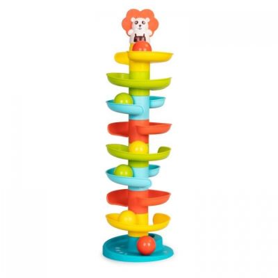 Jucarie interactiva pentru copii tip turn cu bile huanger he0292 edeedihe0292
