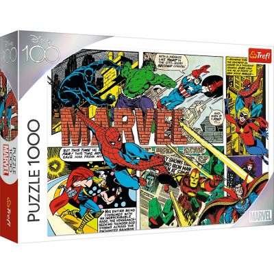 PUZZLE TREFL 1000 DISNEY 100 EROII MARVEL VIV10759