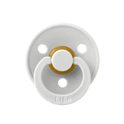 Bibs - suzeta colour latex, tetina rotunda, 0 luni +-haze bbb100278c