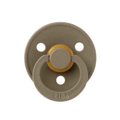 Bibs - suzeta colour latex, tetina rotunda, 18 luni+-dark oak bbb300243c