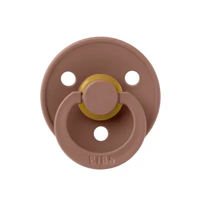 Bibs - suzeta colour latex, tetina rotunda, 18 luni+-woodchuck bbb300247c