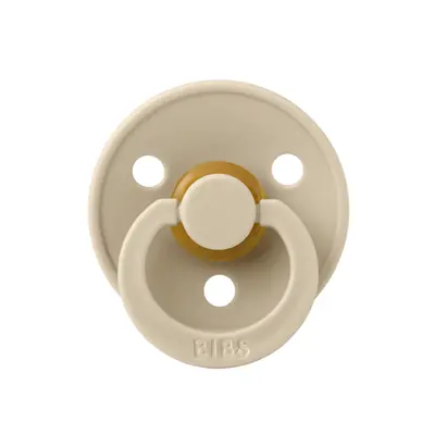 Bibs - suzeta colour latex, tetina simetrica, 0 luni +-vanilla bbb121245c