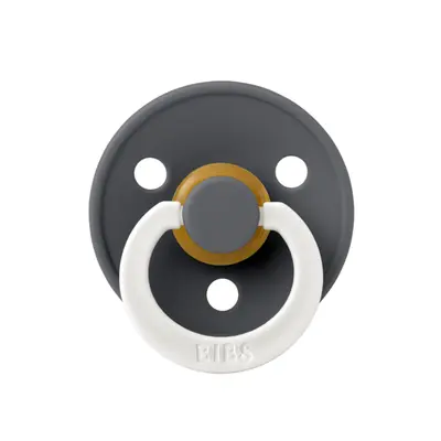 Bibs - suzeta fosforescenta colour glow latex, tetina rotunda, 6 luni +-iron bbb200274c