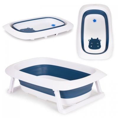 Cadita de baie cu dop de scurgere ecotoys ha-b31 - albastru edeediha-b31blue