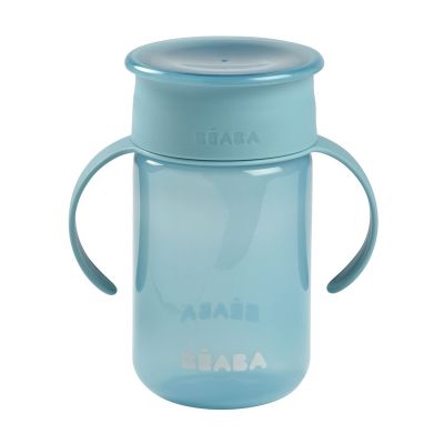 Cana de invatare Beaba 340 ml Blue ERFB913572