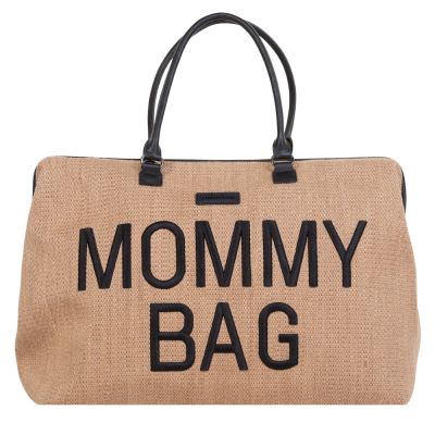 Geanta de infasat Childhome Mommy Bag Raffia ERFCH-CWMBBRA