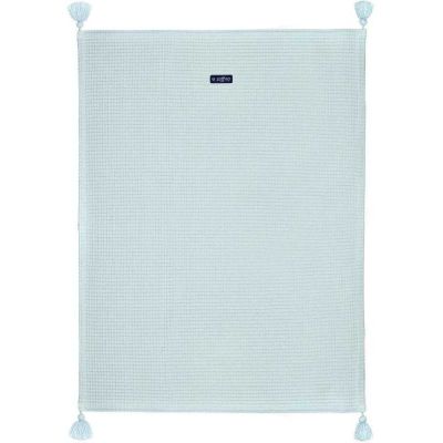 Patura de waffle bumbac 75 x 100 cm Womar Zaffiro AN-3ZKV-012 BBJAN-3ZKV-012_Verde Menta