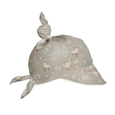 Sepcuta De Soare 6 Luni - 6 Ani Reglabila Din Bambus Cu Cozoroc Pentru Protectie, Goose Family Pjb9588