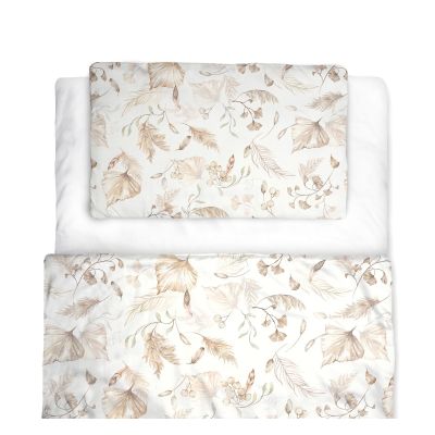 Set Pilota 220x75 Cm Si Perna 40 X 60 Cm Pentru Prescolari, Bumbac Premium Si Umplutura Hipoalergenica Babysoft, Fata Dubla, Boho Pjb489030