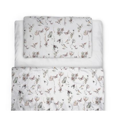 Set Pilota 220x75 Cm Si Perna 40 X 60 Cm Pentru Prescolari, Bumbac Premium Si Umplutura Hipoalergenica Babysoft, Fata Dubla, Natura Pjb481522