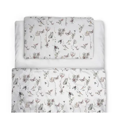 Set Pilota 220x75 Cm Si Perna 40 X 60 Cm Pentru Prescolari, Bumbac Premium Si Umplutura Hipoalergenica Babysoft, Fata Dubla, Natura Pjb481522