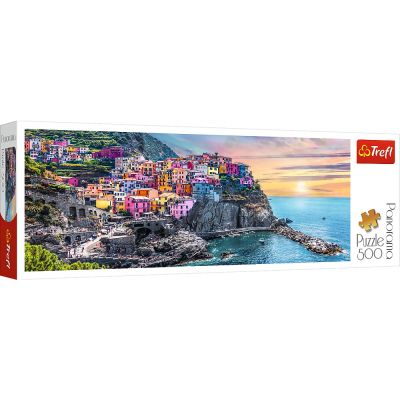 PUZZLE TREFL 500 PANORAMA ORASUL VERNAZZA VIV29516