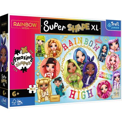 PUZZLE TREFL PRIMO SUPER SHAPE XXL 160 RAINBOW HIGH PRIETENELE COLORATE VIV50027