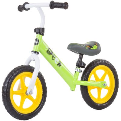 Bicicleta fara pedale chipolino speed green hubdiksd0212gr