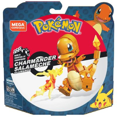 POKEMON MEGA CONSTRUX SET DE CONSTRUCTIE CHARMANDER SALAMECHE 180 PIESE VIVMTGKY96