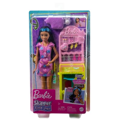 BARBIE PAPUSA BARBIE SKIPPER FIRST JOBS EAR PIERCER VIVMTHKD78