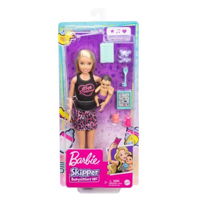 BARBIE PAPUSA SKIPPER FIRST JOBS BABYSITTER PAPUSA BLONDA VIVMTGRP10_GRP13