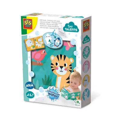 Jucarie de baie - Carte coloreaza cu apa TSG13056