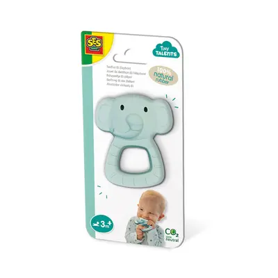 Jucarie dentitie - Elefantul Eli din cauciuc  natural 100% TSG13163