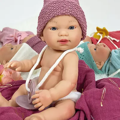 Papusa Artizanala cu miros de vanilie - Colectia Golosinas (26 cm) TSG504