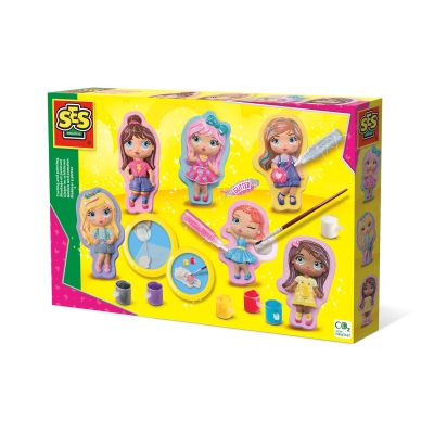 Set creativ mulaj si pictura - Fete la moda TSG01293