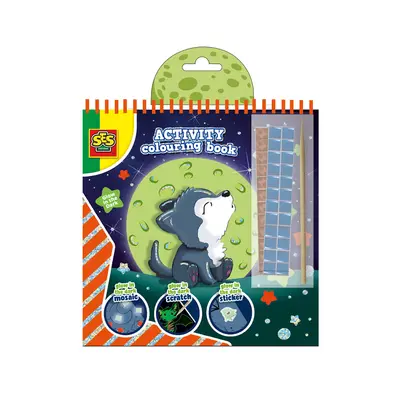 Carte de colorat Glow-in-the-dark 3 in 1 TSG00118