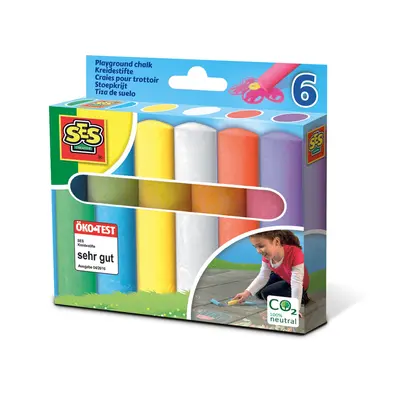 Creta colorata pentru exterior 6 bucati TSG02206