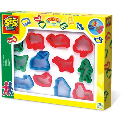 Forme de taiat plastilina (12 piese) TSG00884